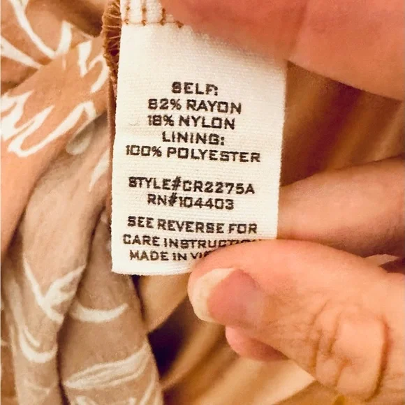 Blu Pepper Terracotta Floral Maxi Dress size Med EUC - Picture 3 of 5